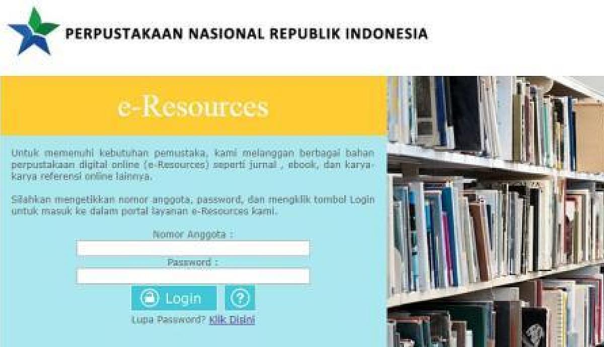 Layanan Koleksi Digital Online - Perpusnas RI