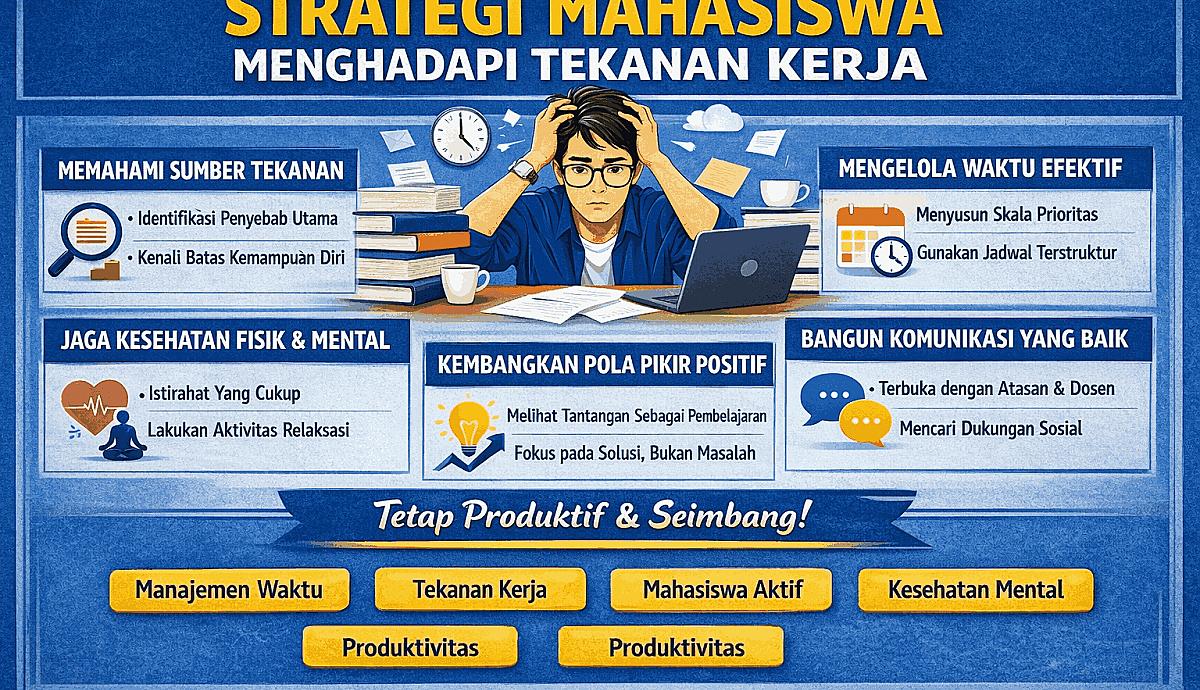 Strategi Mahasiswa Menghadapi Tekanan Kerja