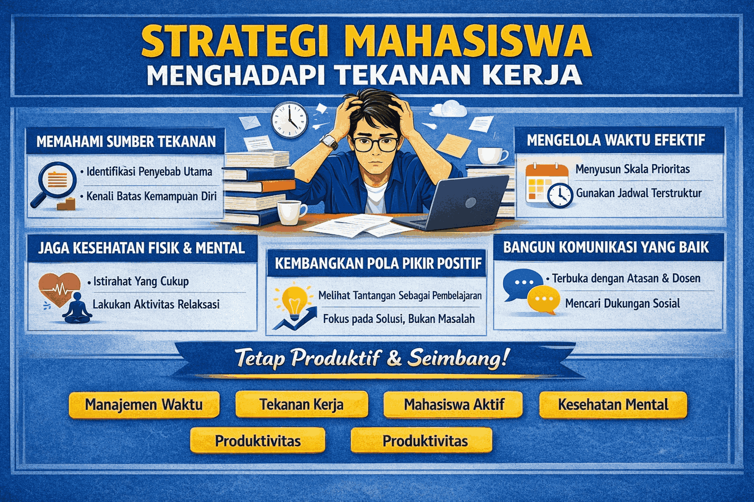 Strategi Mahasiswa Menghadapi Tekanan Kerja