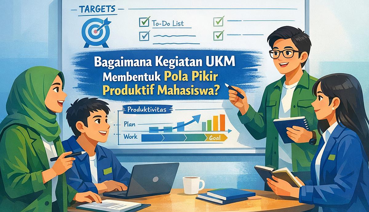 Bagaimana Kegiatan UKM Membentuk Pola Pikir Produktif Mahasiswa?