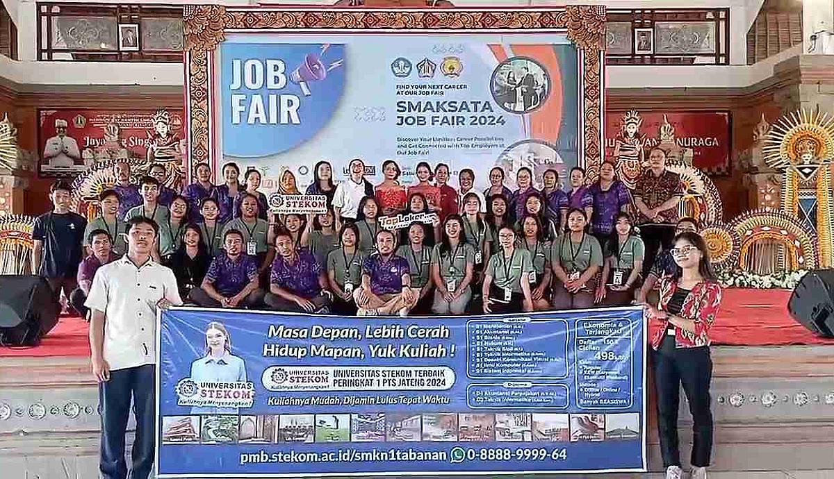 Pelaksanaan Job Fair di SMKN 1 Tabanan, Peluang Kerja Menarik bagi Para Siswa dan Alumnus