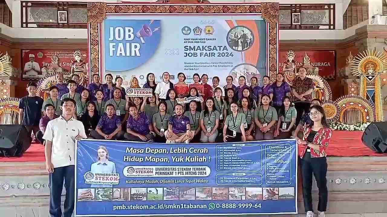 Pelaksanaan Job Fair di SMKN 1 Tabanan, Peluang Kerja Menarik bagi Para Siswa dan Alumnus