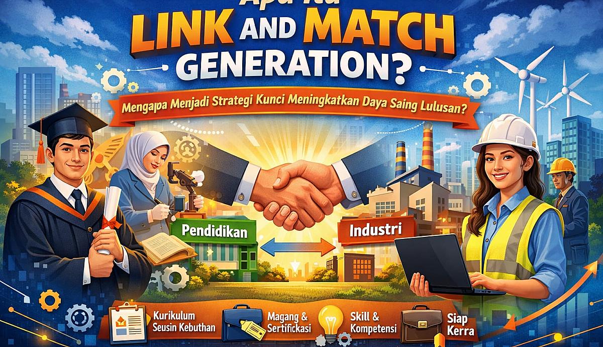 Apa Itu Link and Match Generation dan Mengapa Menjadi Strategi Kunci Meningkatkan Daya Saing Lulusan?