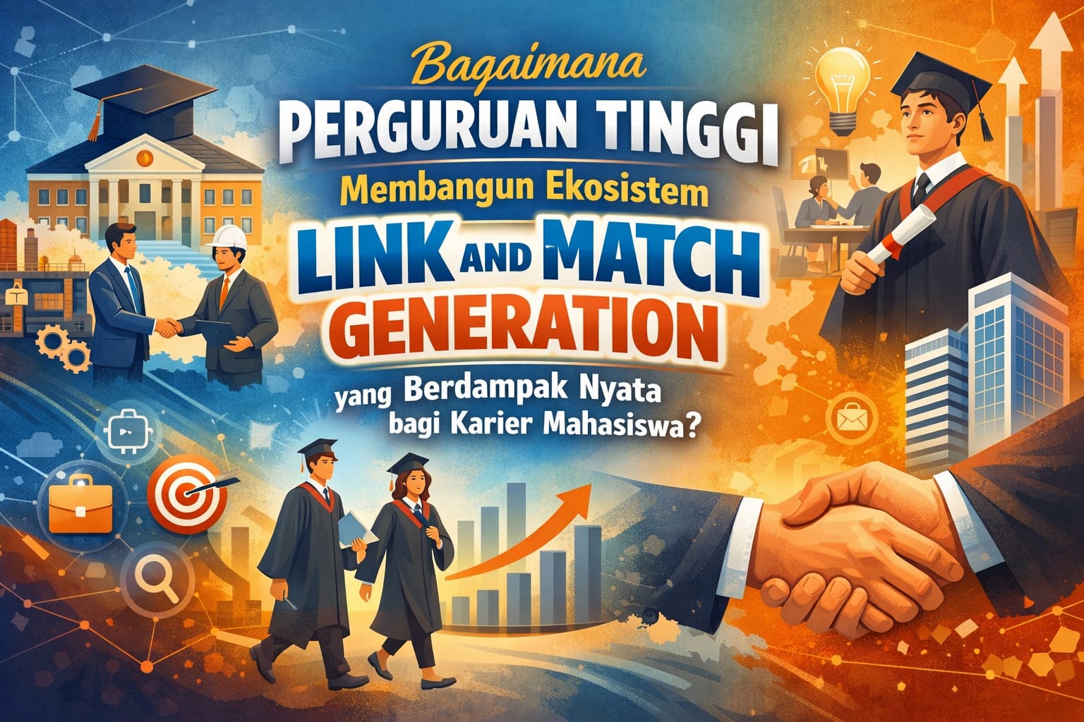 Bagaimana Perguruan Tinggi Membangun Ekosistem Link and Match Generation yang Berdampak Nyata bagi Karier Mahasiswa?