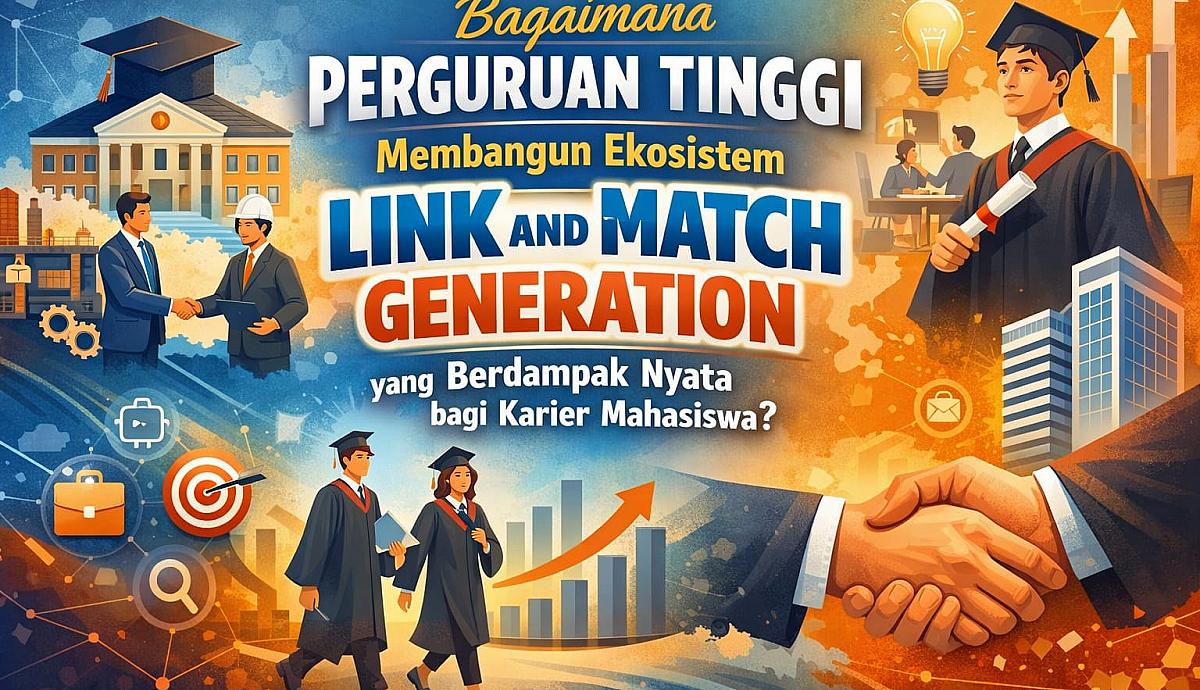 Bagaimana Perguruan Tinggi Membangun Ekosistem Link and Match Generation yang Berdampak Nyata bagi Karier Mahasiswa?