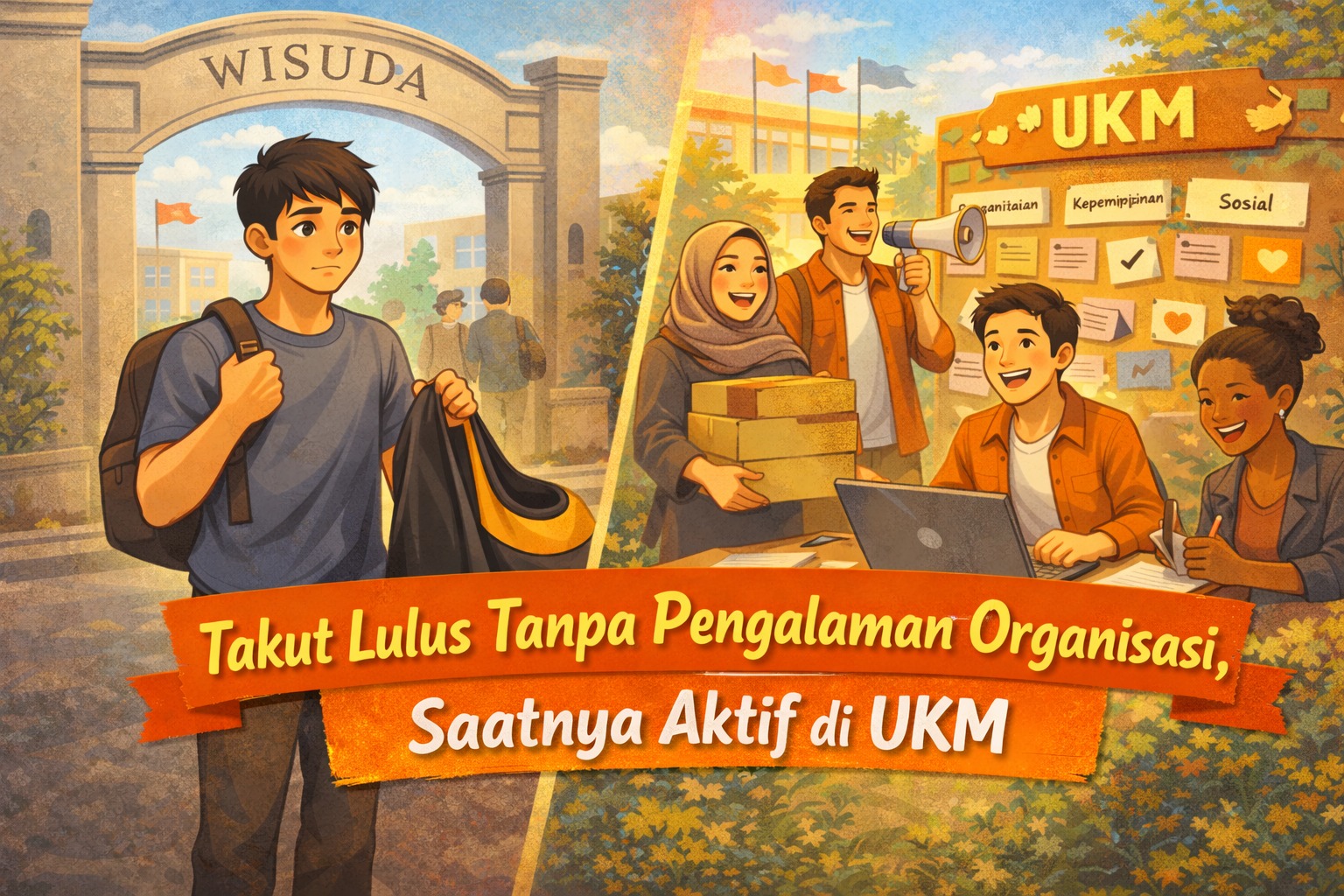 Takut Lulus Tanpa Pengalaman Organisasi, Saatnya Aktif di UKM
