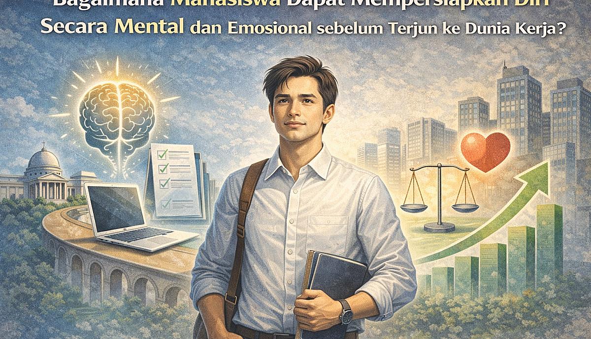 Bagaimana Mahasiswa Dapat Mempersiapkan Diri Secara Mental dan Emosional sebelum Terjun ke Dunia Kerja?