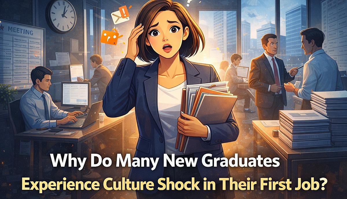 Why Do Many New Graduates Experience Culture Shock in Their First Job?