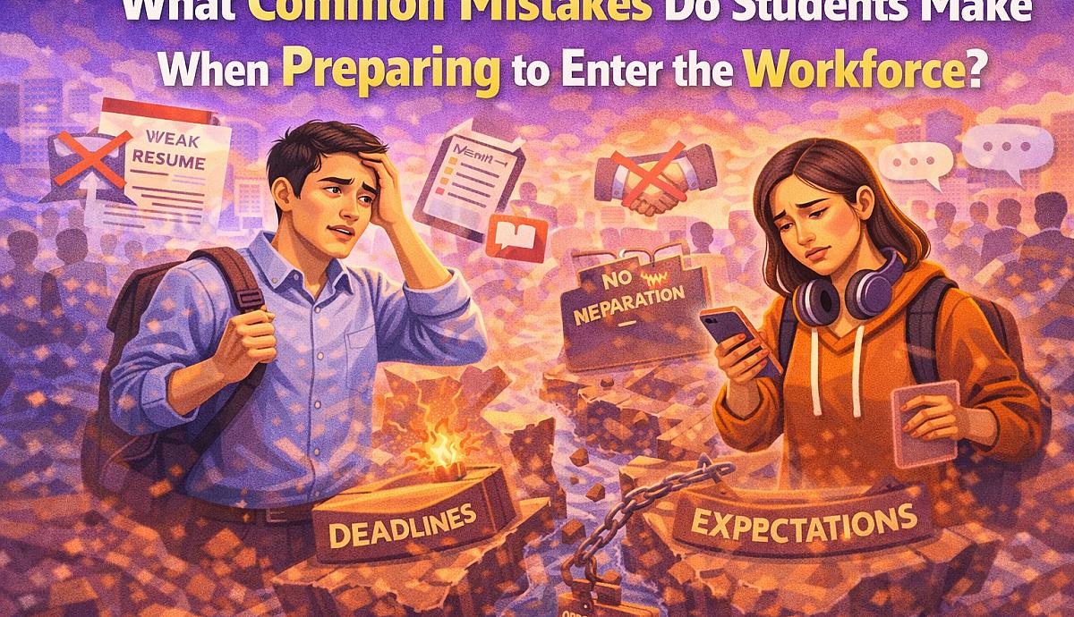 What Common Mistakes Do Students Make When Preparing to Enter the Workforce?