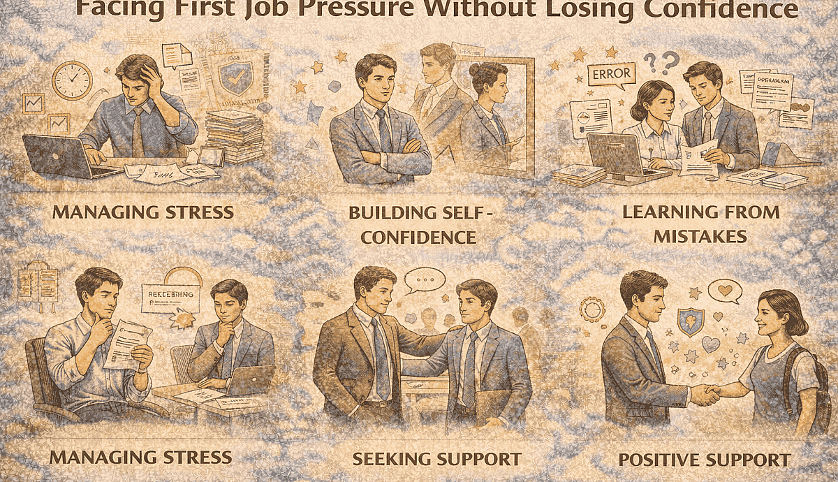 Facing First Job Pressure Without Losing Confidence