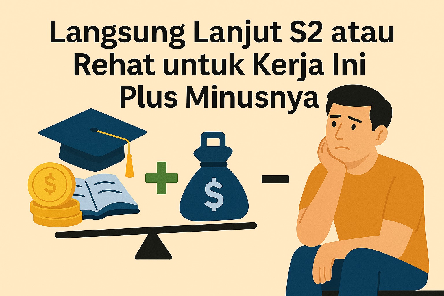 Langsung Lanjut S2 atau Rehat untuk Kerja Ini Plus Minusnya