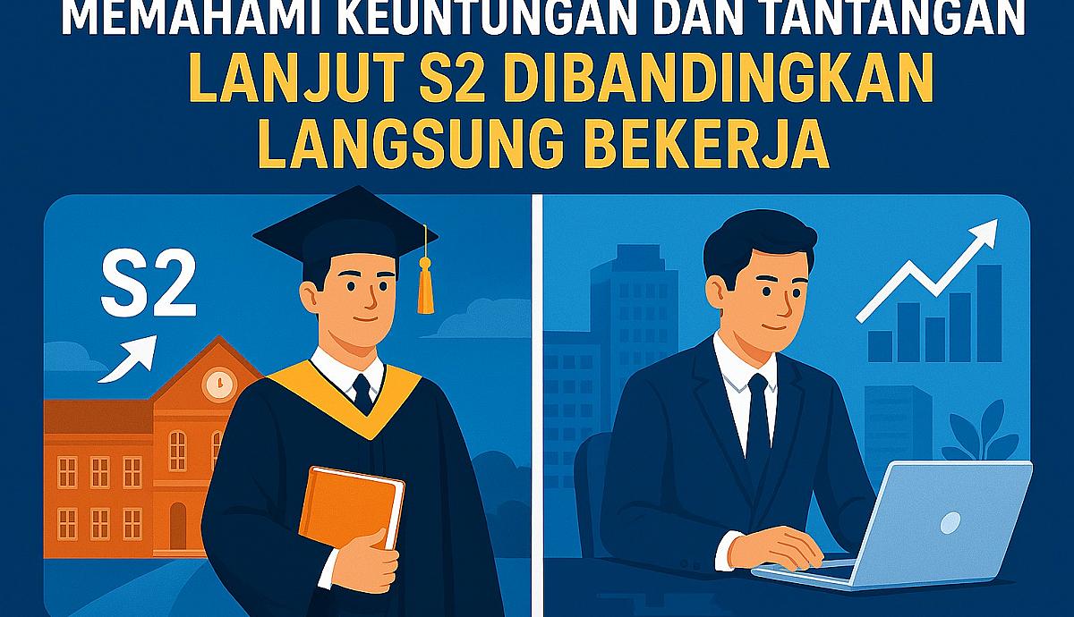 Memahami Keuntungan dan Tantangan Lanjut S2 Dibandingkan Langsung Bekerja