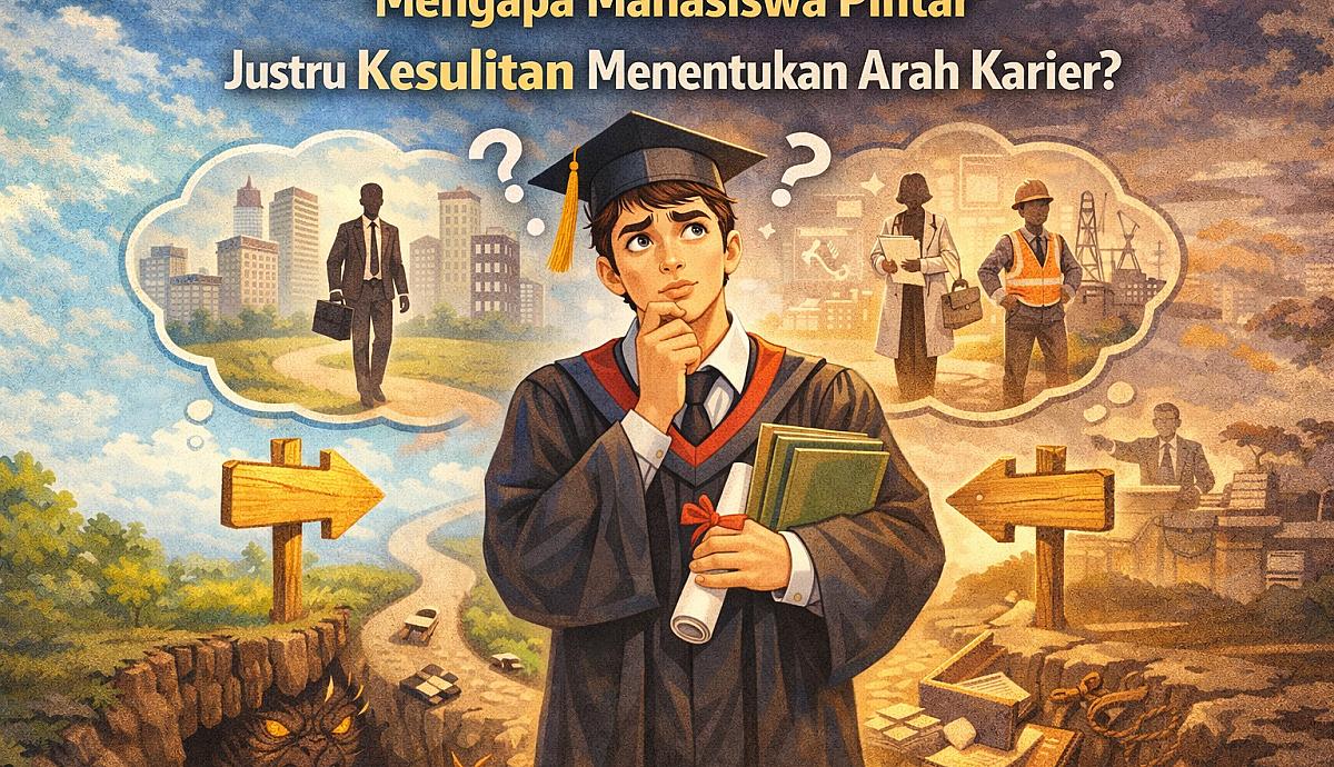Mengapa Mahasiswa Pintar Justru Kesulitan Menentukan Arah Karier?