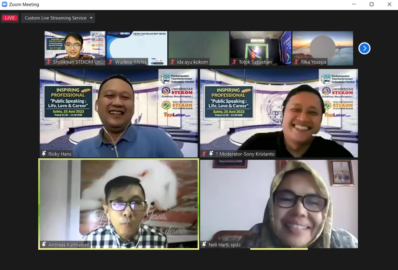 Public Speaking : Life, Love & Career