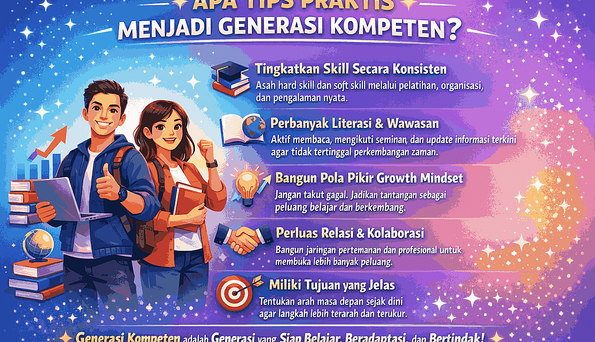 Apa Tips Praktis Menjadi Generasi Kompeten?