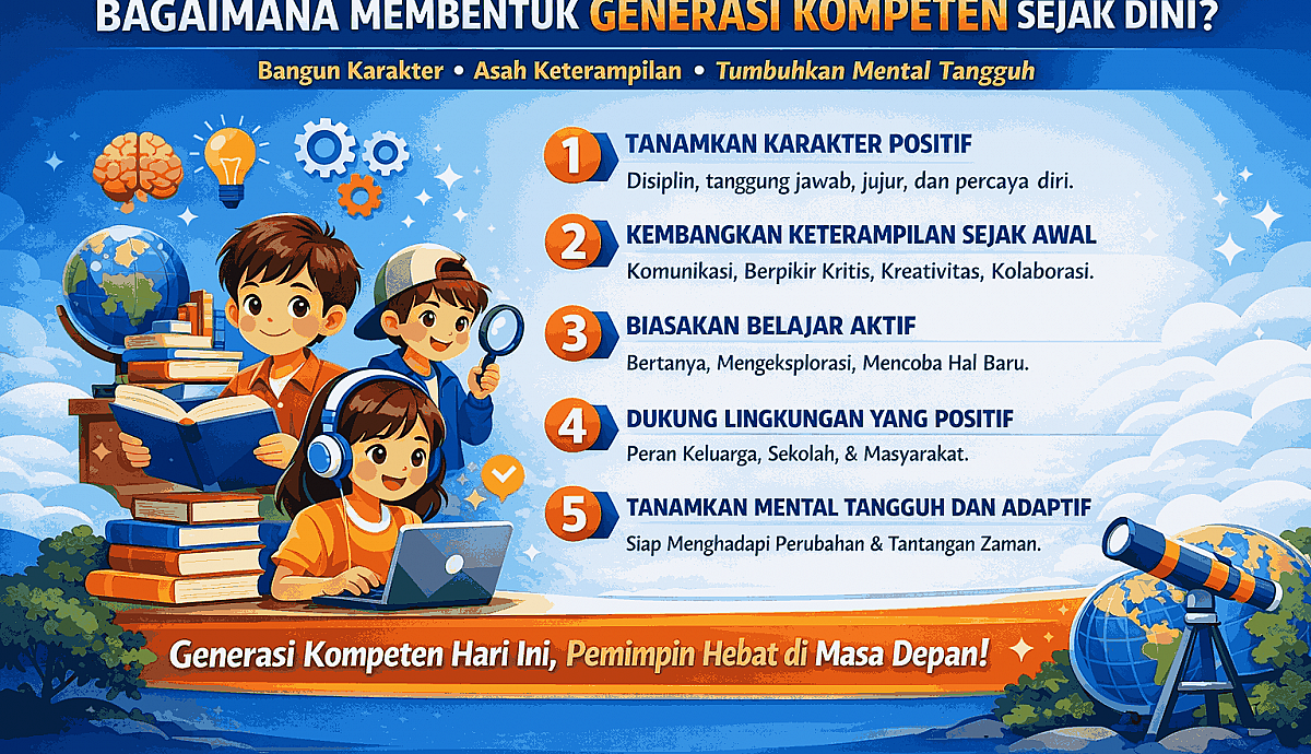 Bagaimana Membentuk Generasi Kompeten Sejak Dini?