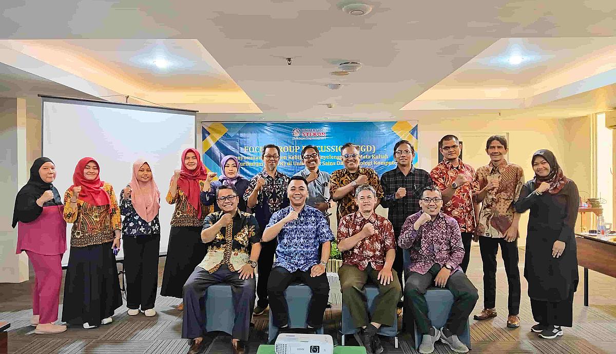 Universitas STEKOM Gelar FGD dan Workshop untuk Tingkatkan Kualitas Mata Kuliah Wajib Kurikulum Berbasis Proyek