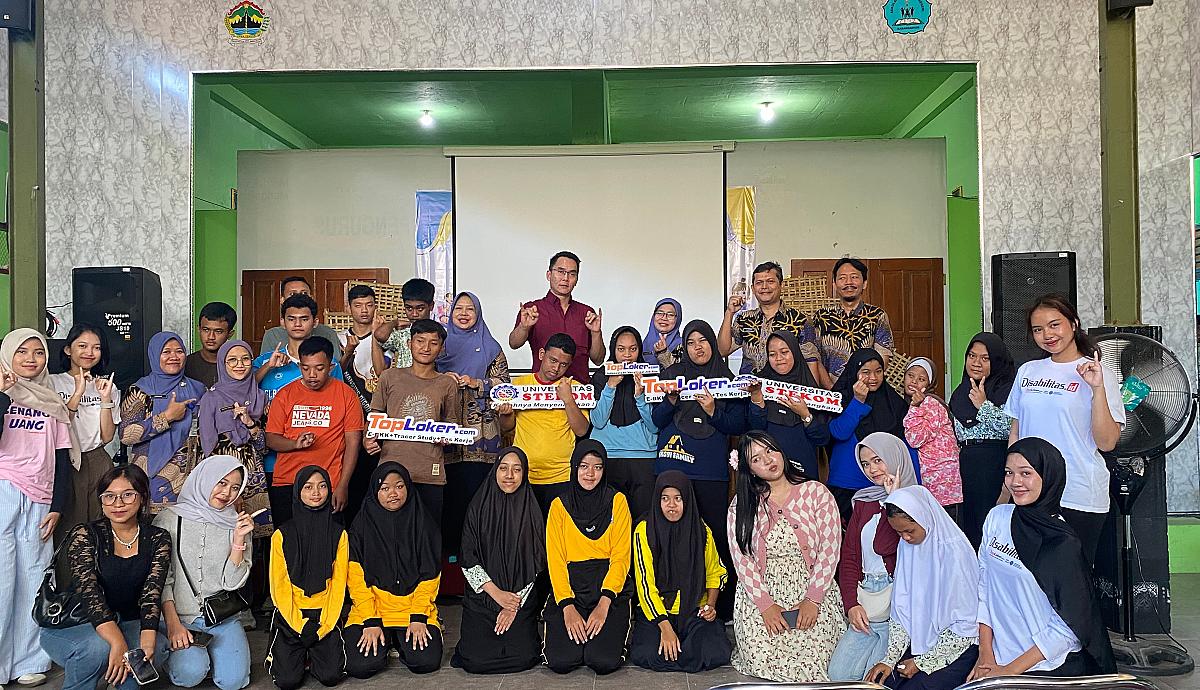 Tanamkan Nilai Inklusi Sejak Dini, Universitas Stekom Ajak Duta Terpilih Kunjungi SLB Negeri Karanganyar