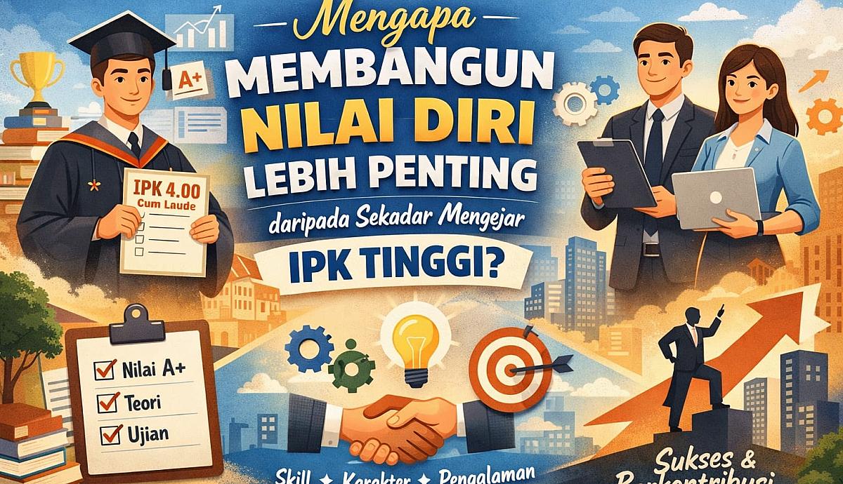 Mengapa Membangun Nilai Diri Lebih Penting daripada Sekadar Mengejar IPK Tinggi