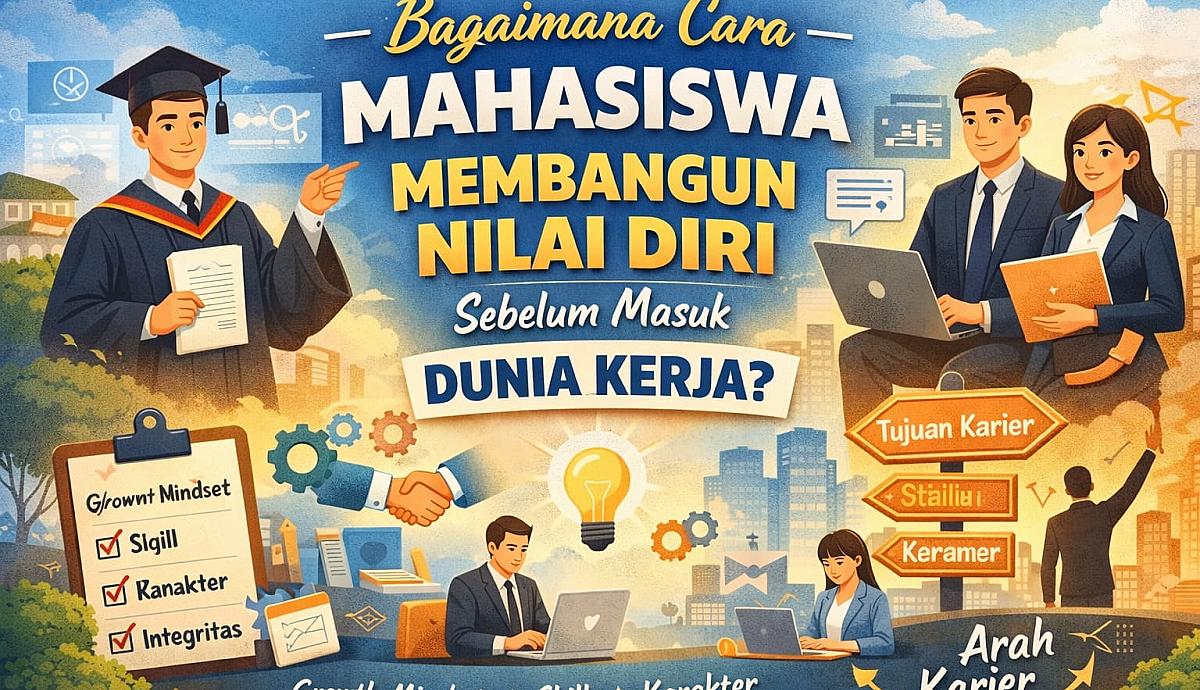 Bagaimana Cara Mahasiswa Membangun Nilai Diri Sebelum Masuk Dunia Kerja
