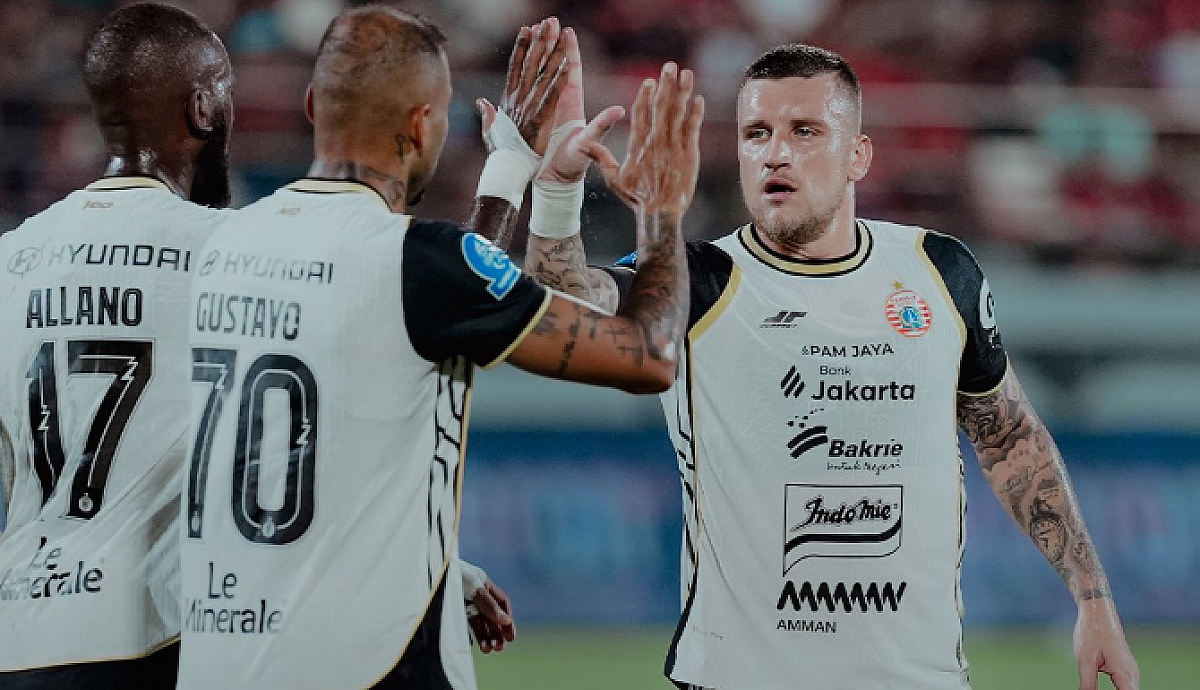 Persija Jakarta Raih Kemenangan Tipis 1-0 atas Bali United di Gianyar