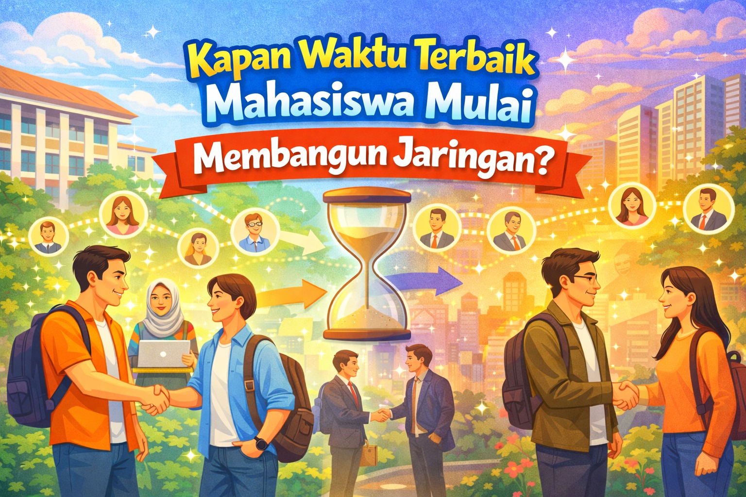 Kapan Waktu Terbaik Mahasiswa Mulai Membangun Jaringan?