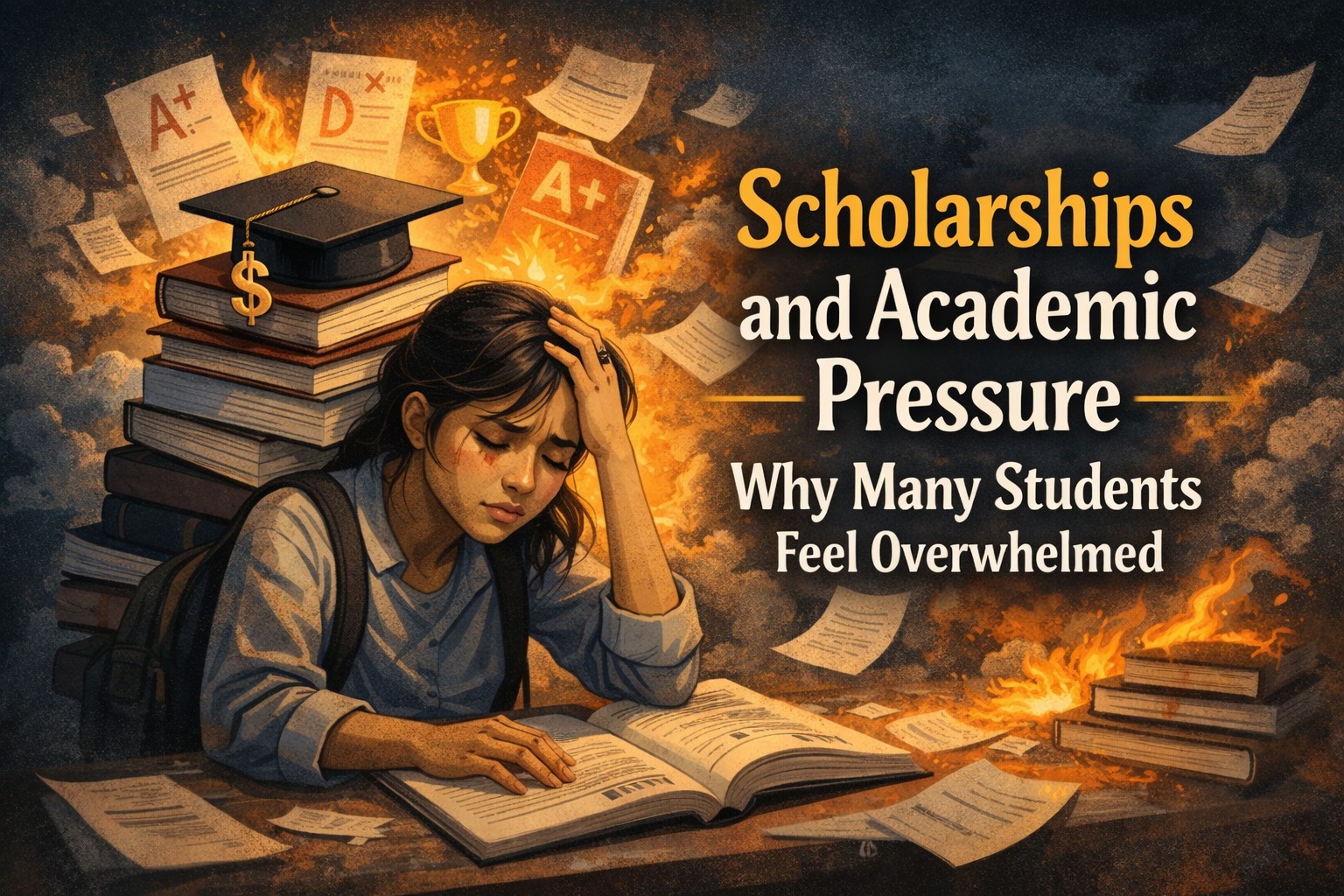 Scholarships and Academic Pressure Why Many Students Feel Overwhelmed