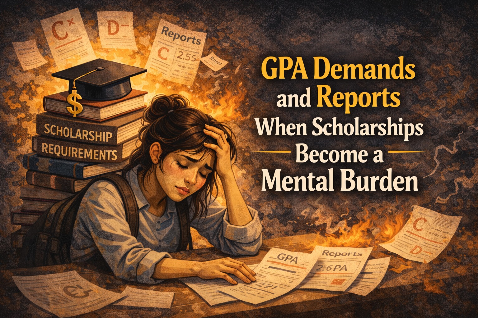 GPA Demands and Reports When Scholarships Become a Mental Burden