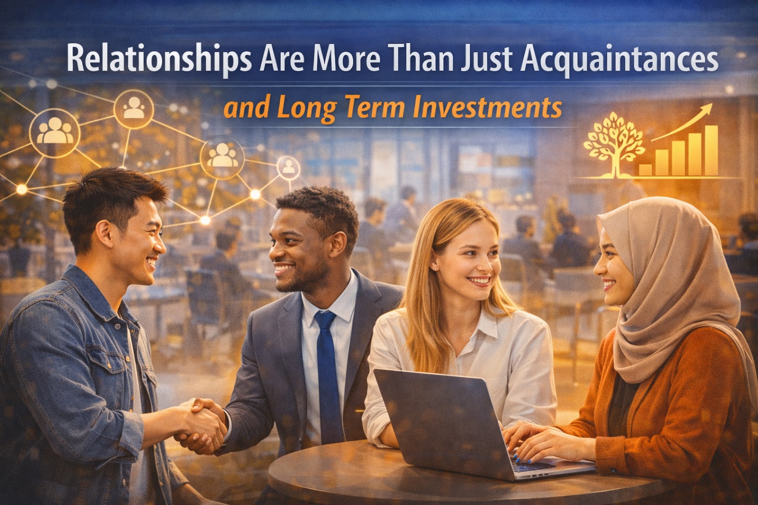 Relationships Are More Than Just Acquaintances and Long Term Investments