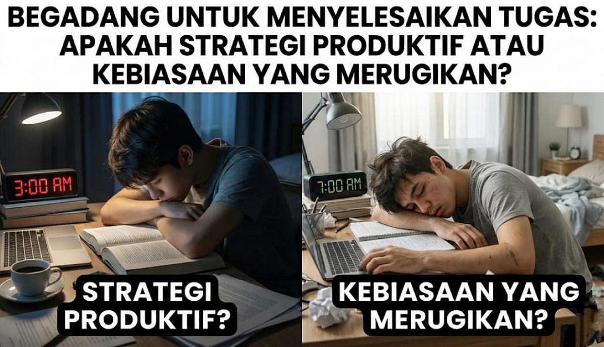 Begadang untuk Menyelesaikan Tugas Apakah Strategi Produktif atau Kebiasaan yang Merugikan?