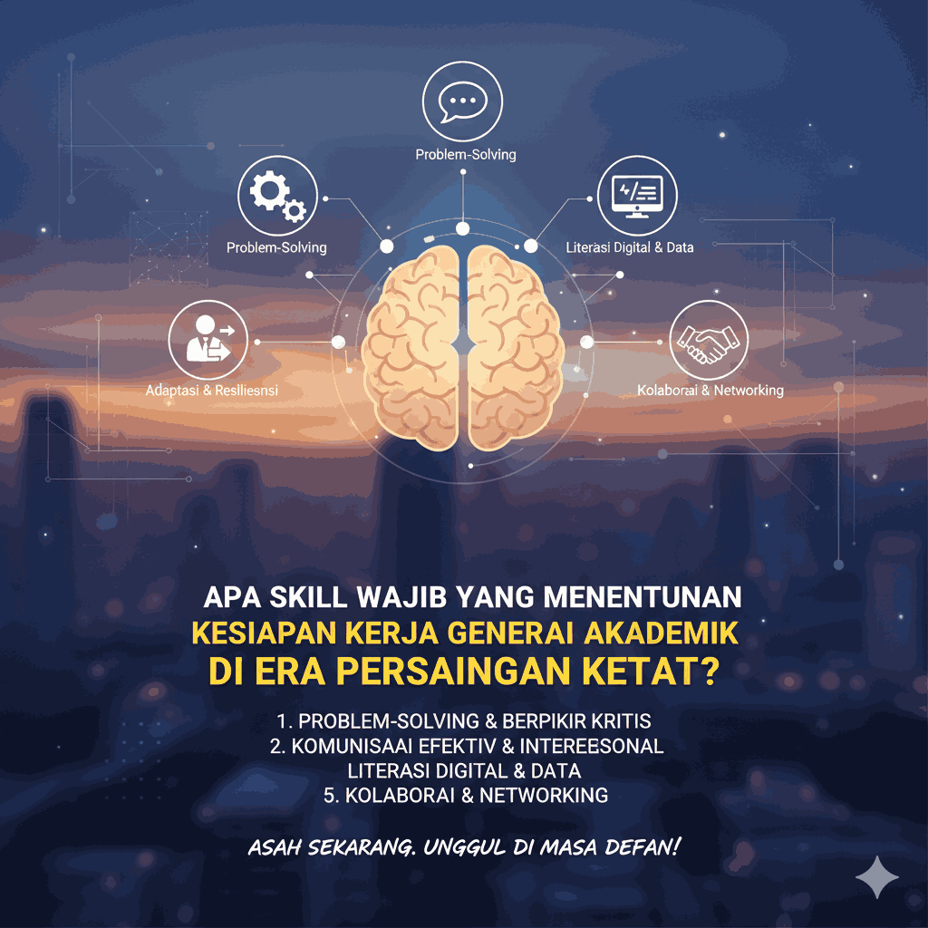 Apa Skill Wajib yang Menentukan Kesiapan Kerja Generasi Akademik di Era Persaingan Ketat?