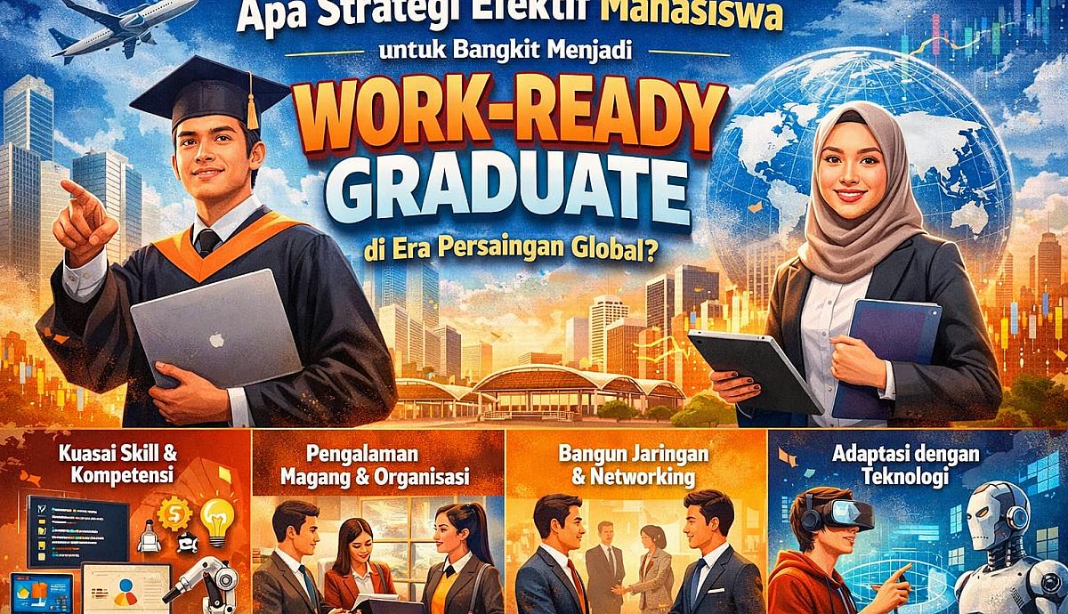 Apa Strategi Efektif Mahasiswa untuk Bangkit Menjadi Work-Ready Graduate di Era Persaingan Global?