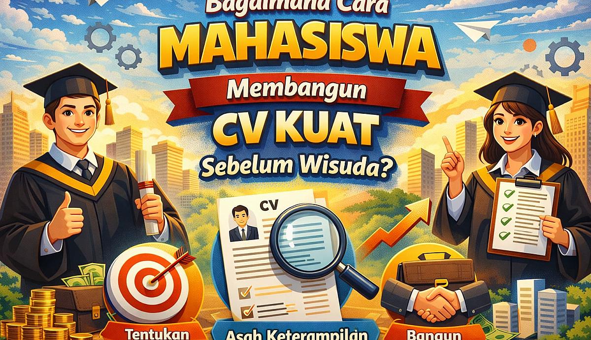 Bagaimana Cara Mahasiswa Membangun CV Kuat Sebelum Wisuda?