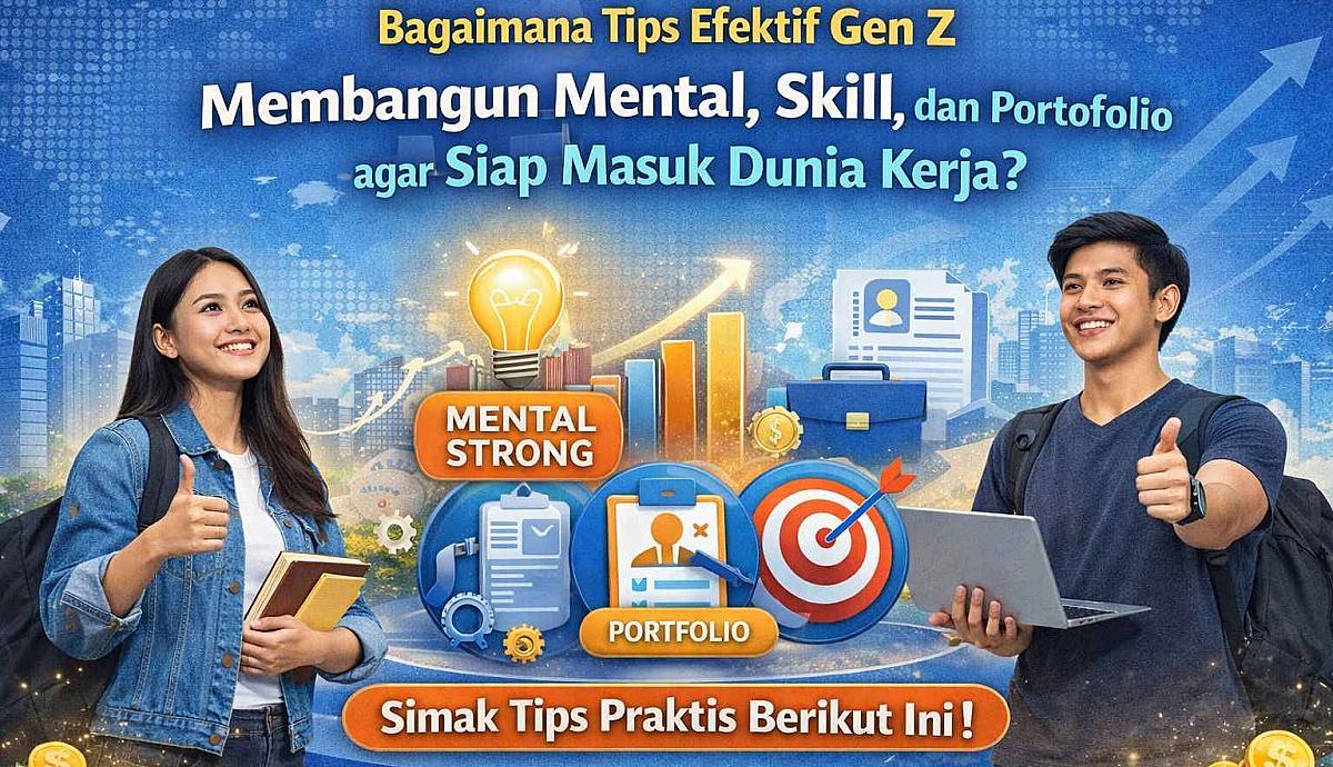 Bagaimana Tips Efektif Gen Z Membangun Mental, Skill, dan Portofolio agar Siap Masuk Dunia Kerja?