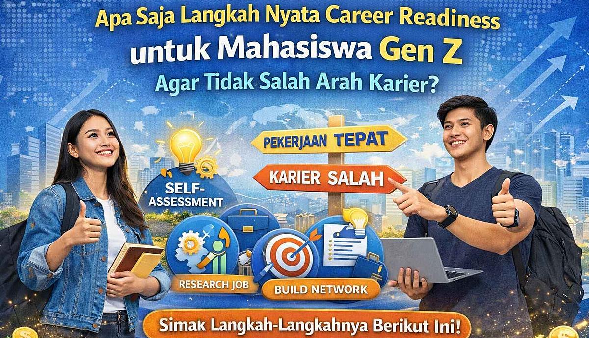 Apa Saja Langkah Nyata Career Readiness untuk Mahasiswa Gen Z Agar Tidak Salah Arah Karier?