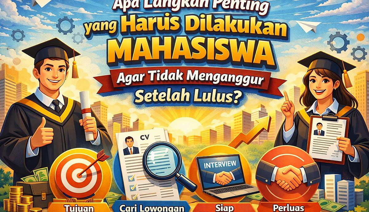 Apa Langkah Penting yang Harus Dilakukan Mahasiswa Agar Tidak Menganggur Setelah Lulus?