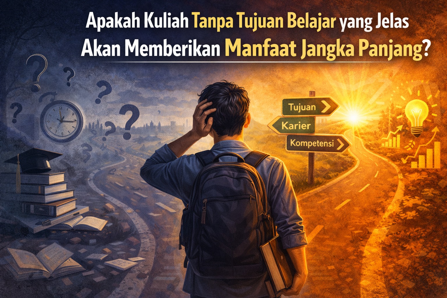 Apakah Kuliah Tanpa Tujuan Belajar yang Jelas Akan Memberikan Manfaat Jangka Panjang?