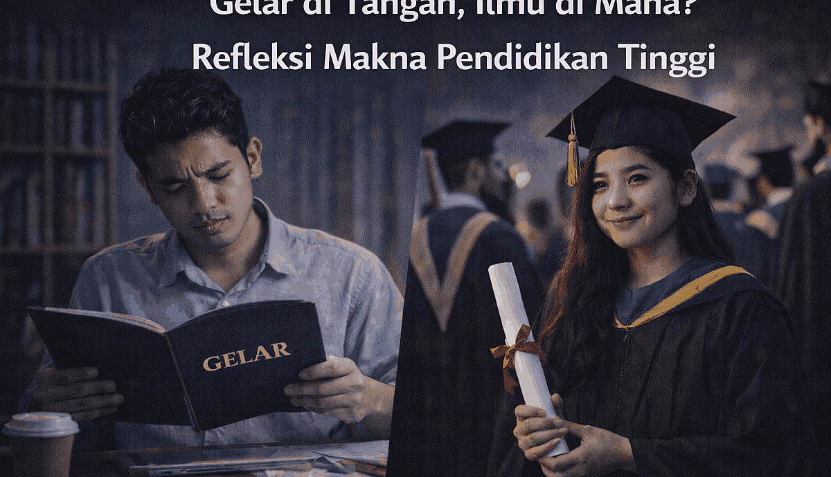 Gelar di Tangan, Ilmu di Mana? Refleksi Makna Pendidikan Tinggi