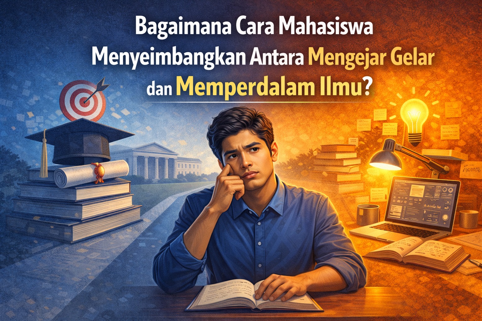 Bagaimana Cara Mahasiswa Menyeimbangkan Antara Mengejar Gelar dan Memperdalam Ilmu?