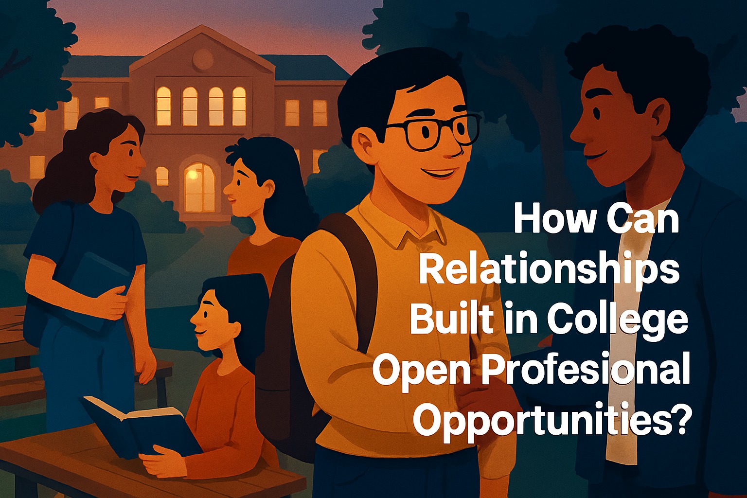 How Can Relationships Built in College Open Professional Opportunities?