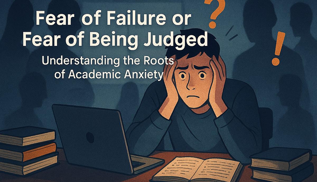 Fear of Failure or Fear of Being Judged, Understanding the Roots of Academic Anxiety