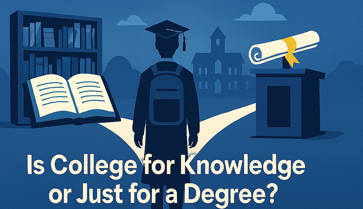 Is College for Knowledge or Just for a Degree?