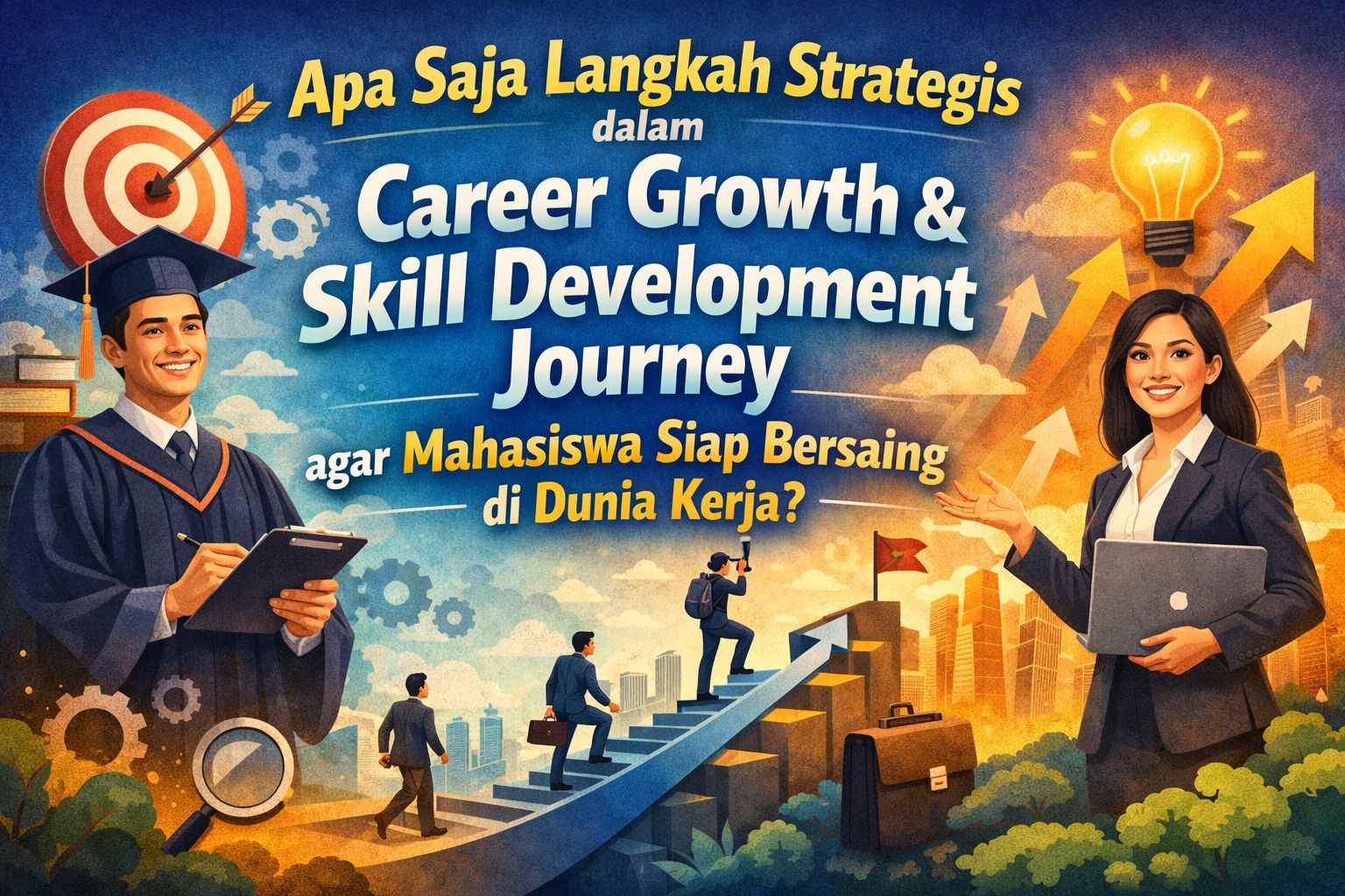 Apa Saja Langkah Strategis dalam Career Growth & Skill Development Journey agar Mahasiswa Siap Bersaing di Dunia Kerja?
