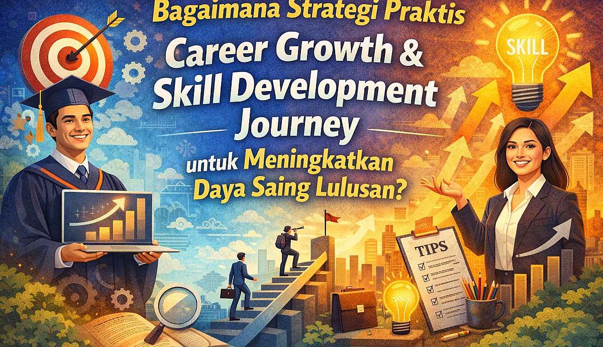 Bagaimana Strategi Praktis Career Growth & Skill Development Journey untuk Meningkatkan Daya Saing Lulusan?
