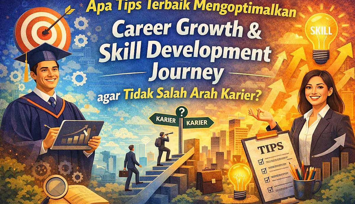 Apa Tips Terbaik Mengoptimalkan Career Growth & Skill Development Journey agar Tidak Salah Arah Karier?
