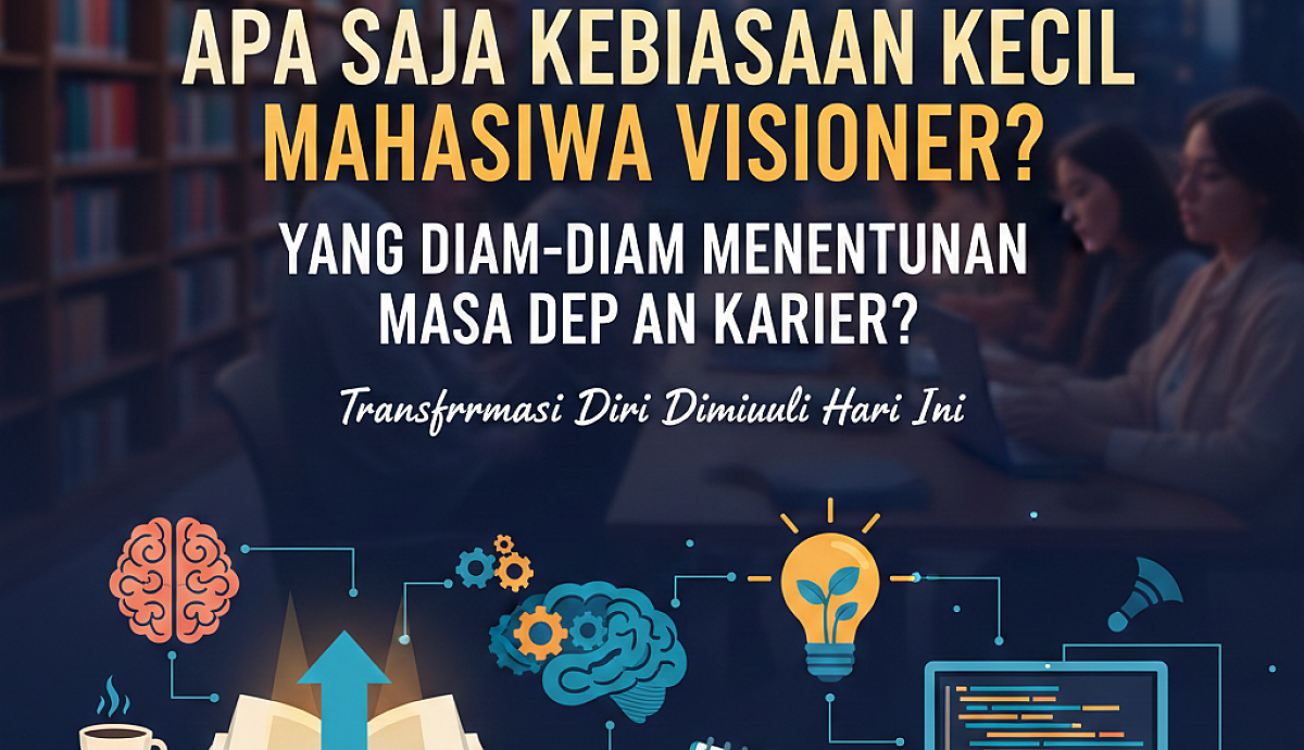 Apa Saja Kebiasaan Kecil Mahasiswa Visioner yang Diam-Diam Menentukan Masa Depan Karier?