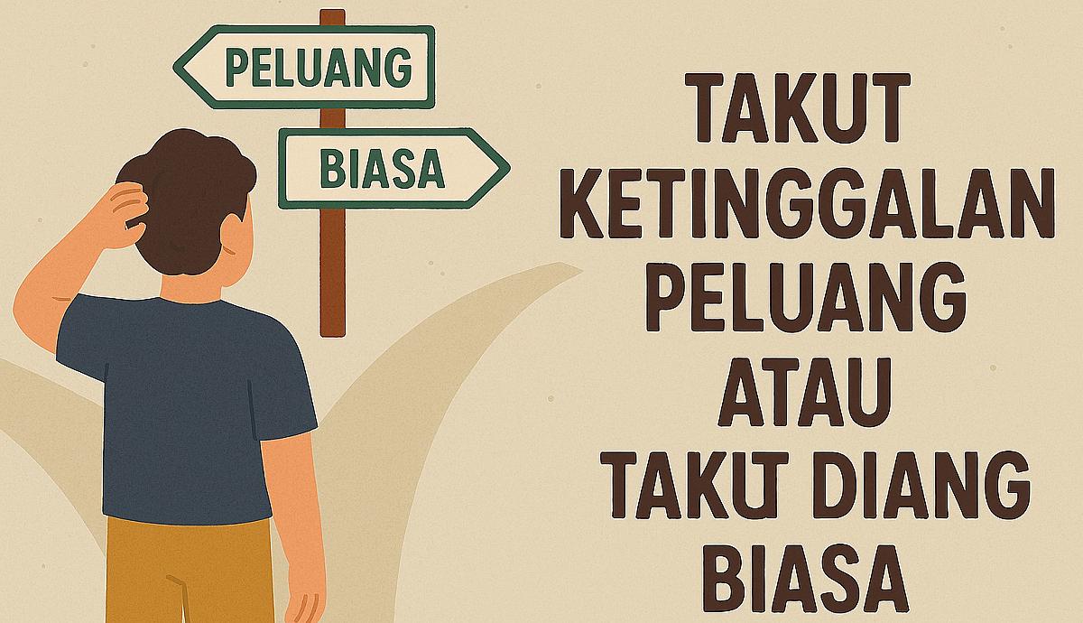 Takut Ketinggalan Peluang atau Takut Dianggap Biasa