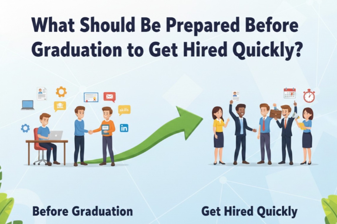 What Should Be Prepared Before Graduation to Get Hired Quickly?