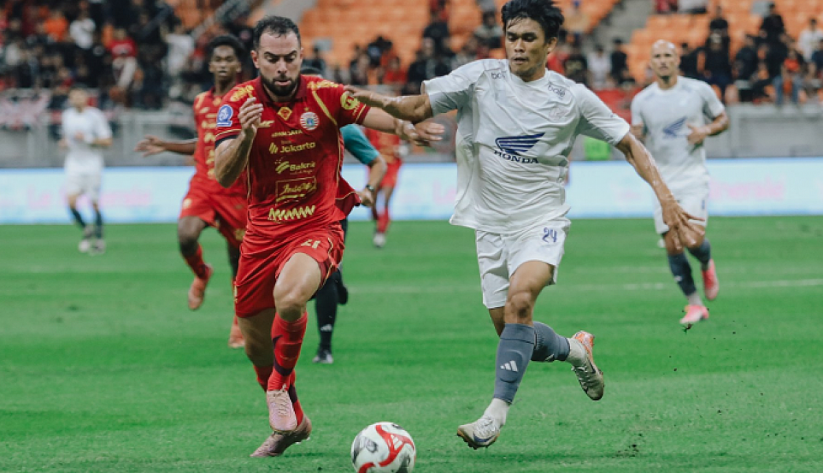 Persija Jakarta Tundukkan PSM Makassar 2-1 di Jakarta International Stadium