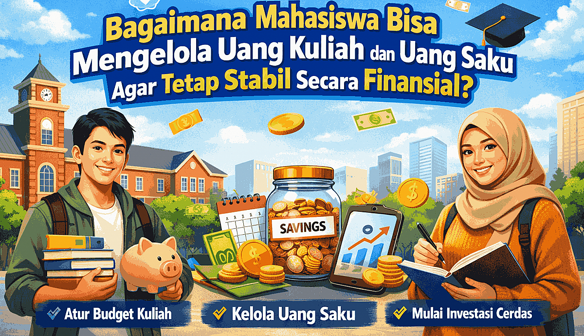 Bagaimana Mahasiswa Bisa Mengelola Uang Kuliah dan Uang Saku Agar Tetap Stabil Secara Finansial?